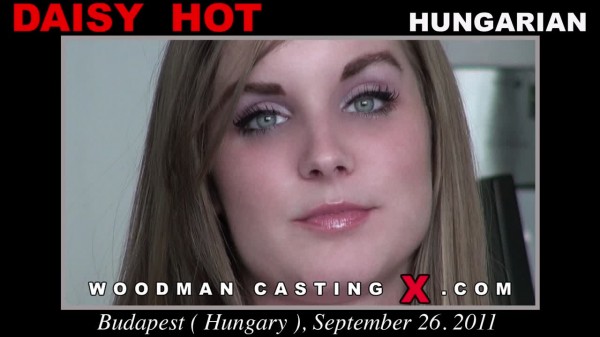 DAISY HOT All Girls In Woodman Casting X